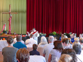 Ökumenischer Gottesdienst zum Feuerwehrverbandstag in Naumburg (Foto: Karl-Franz Thiede)